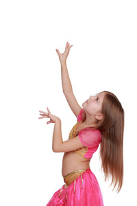 年轻的肚皮跳舞的女孩图片