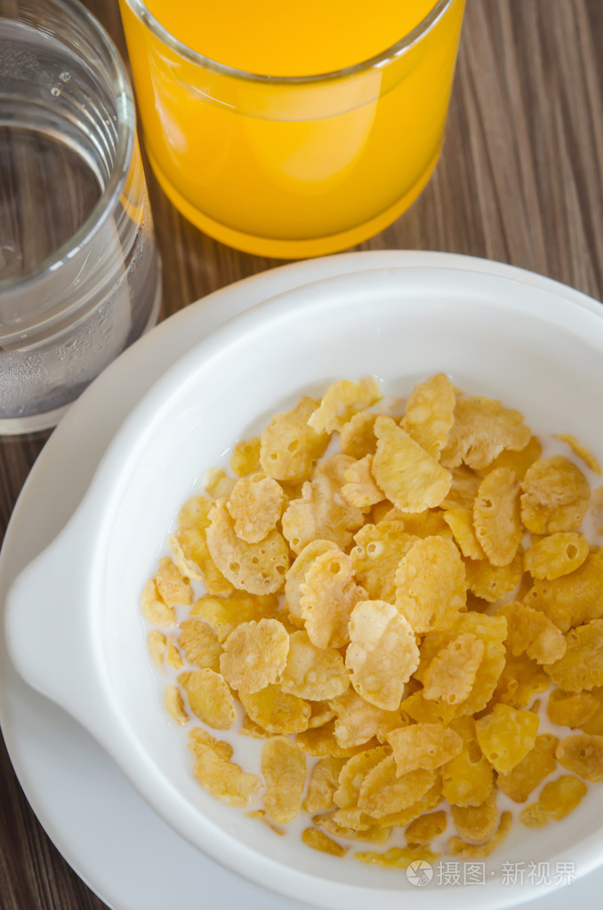 玉米片麦片