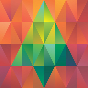 抽象三角复杂背景