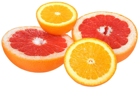 橙和葡萄柚