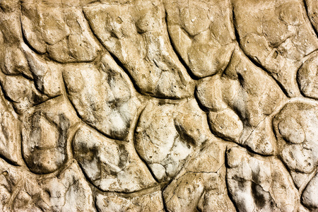 textrure 浮雕棕色的水泥墙