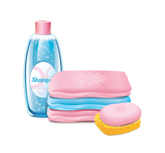 洗发水肥皂毛巾