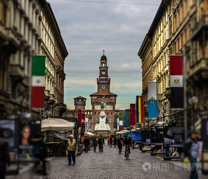 米兰, 阴天照片-正版商用图片1duhkp-摄图新视界