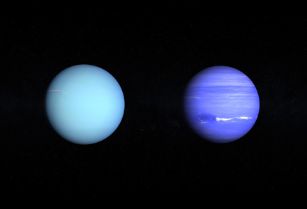 行星天王星和海王星