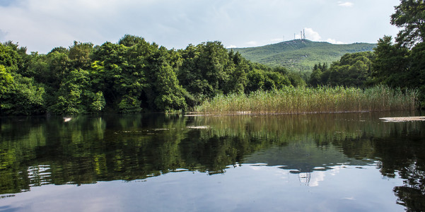 湖泊水体景观图片
