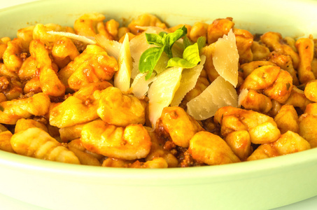 Gnocchi with rag,original italian recipe