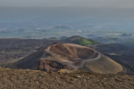 埃特纳火山火山口