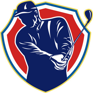 高尔夫球挥杆图片