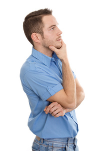 有思想的人照片