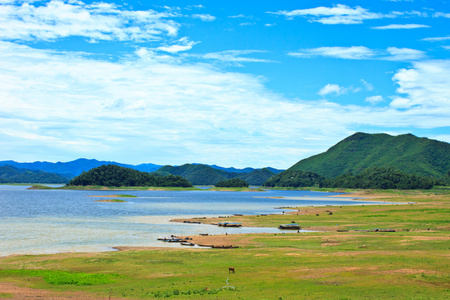 碧差汶府大坝景色