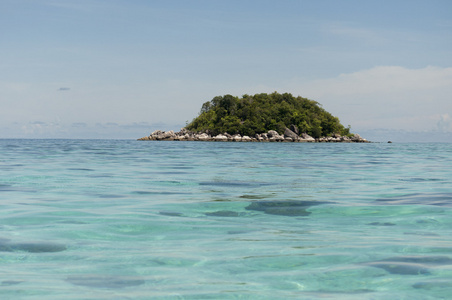 美丽的安达曼水晶海