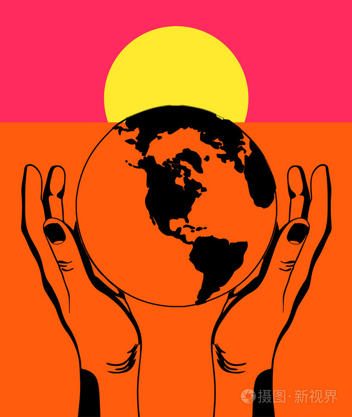 波普艺术生态地球