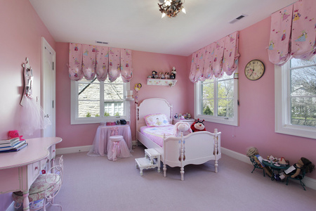 粉红女孩房间
