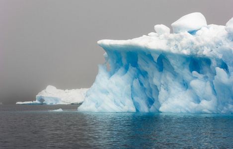 格陵兰的冰山