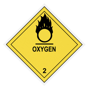 氧警告标签