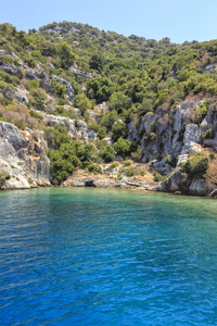 在土耳其的 kekova