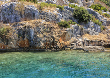 在土耳其的 kekova