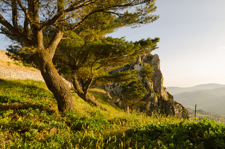 caltabellotta，西西里岛的景观