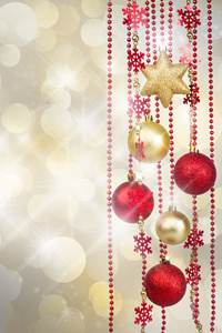 挂装饰板。圣诞节和新年装饰