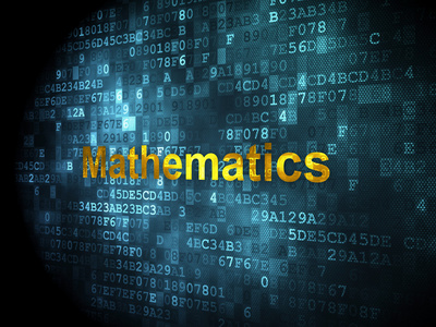 教育理念 数学上数字背景