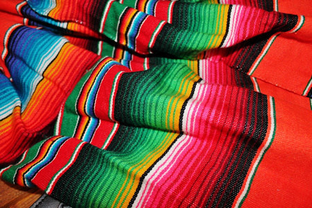 墨西哥背景披风系列毛毯