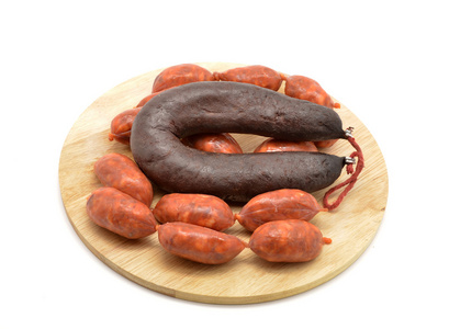 香肠和血肠Chorizo ymorcilla