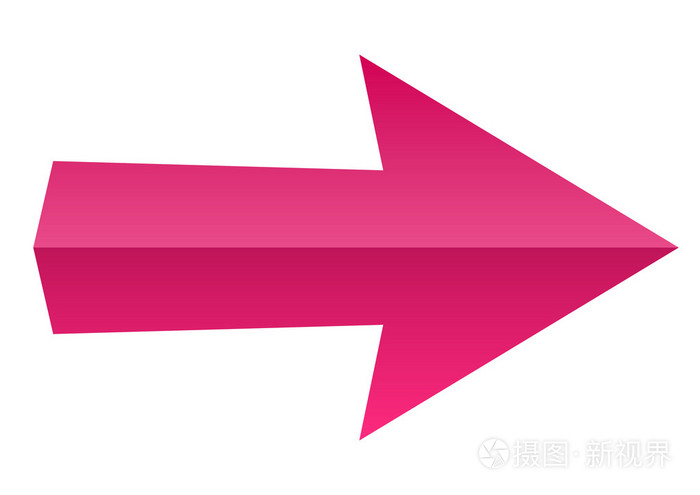 粉红色的箭头照片-正版商用图片1dx63h-摄图新视界