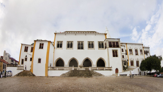 国家宫的葡萄牙辛特拉镇