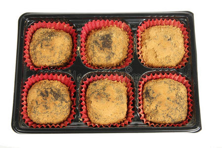 日本大米蛋糕日本摩奇蛋糕照片