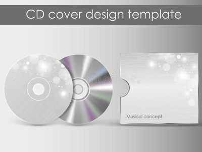 cd封面演示设计模板