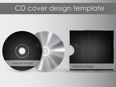 cd封面演示设计模板