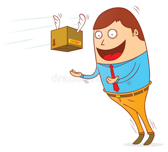 喜报来了插画-喜报来了手绘-喜报来了卡通图-摄图新视界