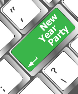 新的一年党陈辞计算机键盘键