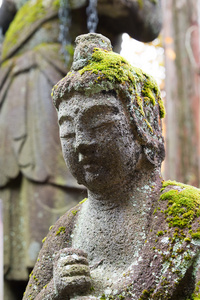 在 rinnoji 寺，日航，日本佛像