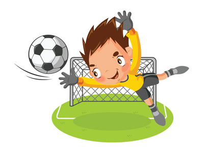 守门员扑球图片大全