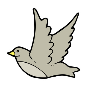 卡通会飞的鸟照片