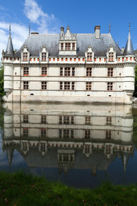 法国卢瓦尔河流域林格lerideau 城堡