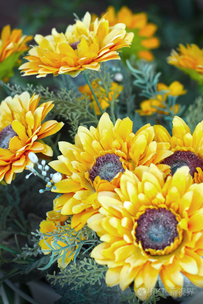 美丽sunflower人造花