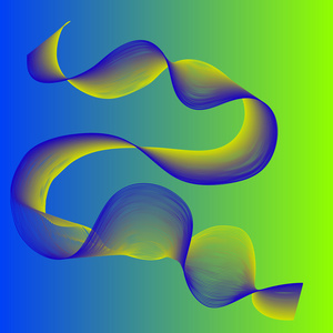 色彩抽象螺旋