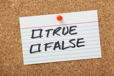 true 或 false 的勾选框