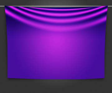 紫色横幅背景