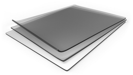 厚厚的透明硅胶橡胶板