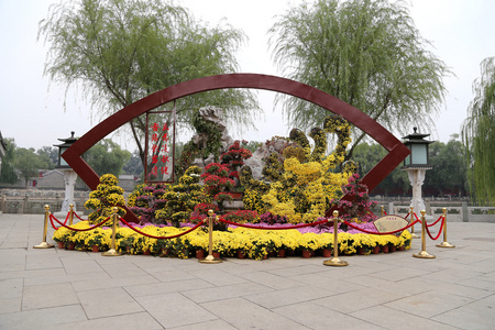 北海公园   是紫禁城在北京西北的皇家园林