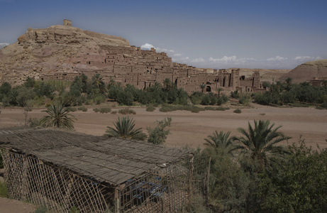 高墙 ait ben haddou 景观