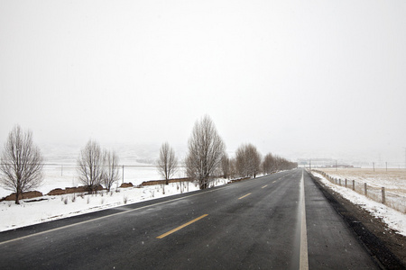 雪景观