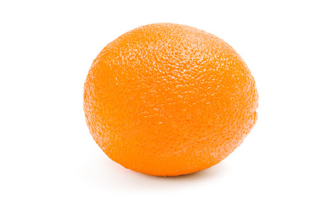 橙色的近视图