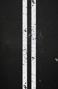 矢量纹理的沥青路面开裂的白色标记