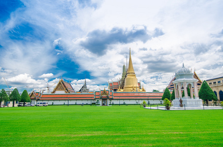 宏伟的宫殿，曼谷，泰国