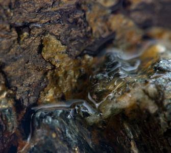 水晶石。极端 closeup.macro