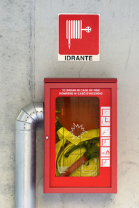 应急消防软管或消防栓